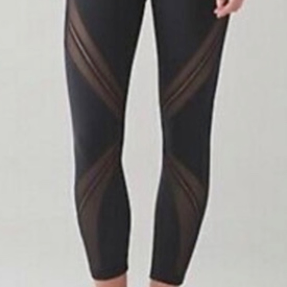 lululemon high times meta 7/8 leggings size 8
